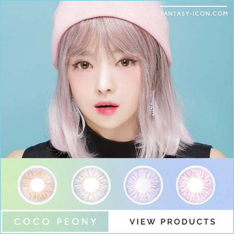 Colored Contacts Coco Peony - Circle Lens