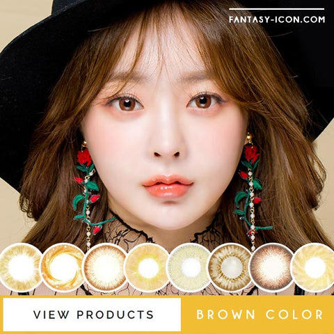 Colored Contact Lenses - Luz Dali Extra Brown