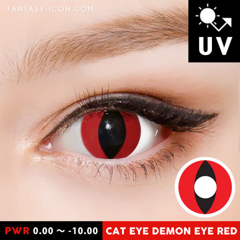 Demon Eye Red Contacts