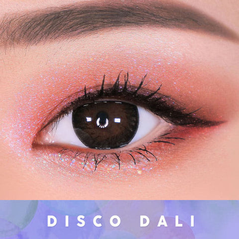 Disco Dali Brown Contacts | Circle Color Lens eyes