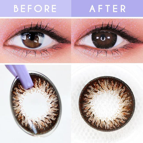 Toric Lens Disco Dali Brown | Colored Contacts For Astigmatism