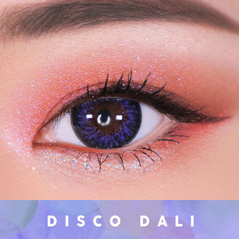 Disco Dali Violet Contacts eyes