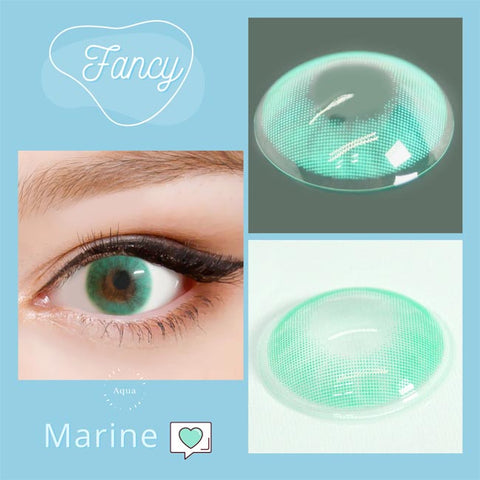 qua marine contacts green Natural Colored Contacts