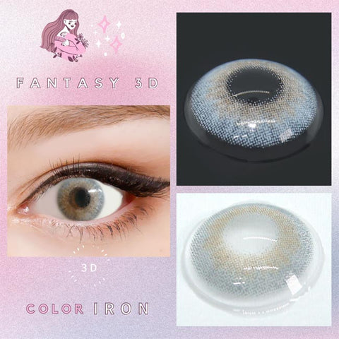 Fantasy aurora Gray Colored Contacts