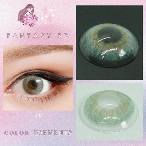 Fantasy aurora 3d tormenta Colored Contacts