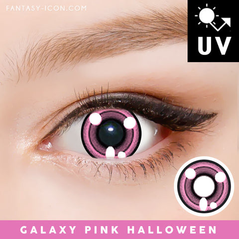 pink Halloween Contacts Anime Cosplay Manga