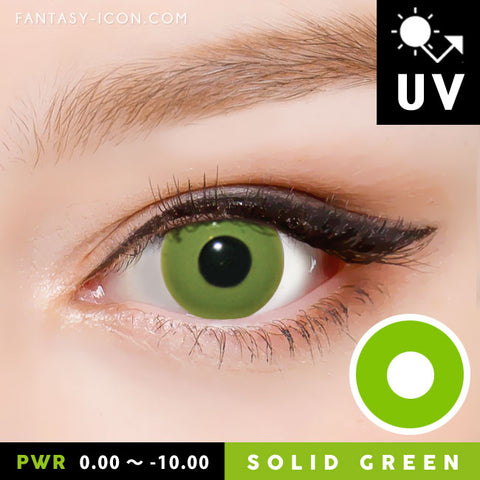 Halloween Green Contacts