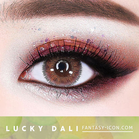 Lucky Dali Brown Contact Lenses