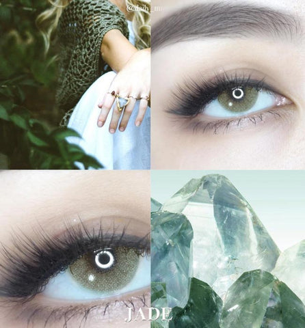 Jade Green Contacts - Chic Green Contact Lenses - Wicked Eyez