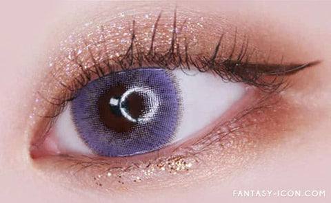 Luxury Fiore Violet Colored Contact Lenses 10