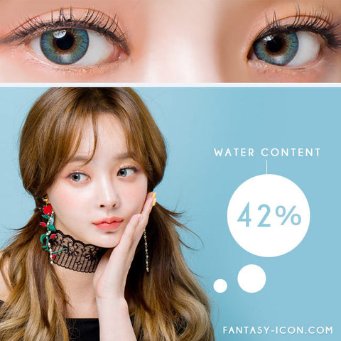 Moist Barbie 3 tone Blue Colored Contacts For Astigmatism