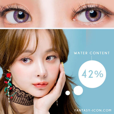 Moist Barbie 3 tone Violet Toric Lens Colored Contacts For Astigmatism