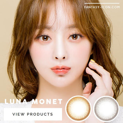 Colored Contact Lenses - Luna Monet Brown