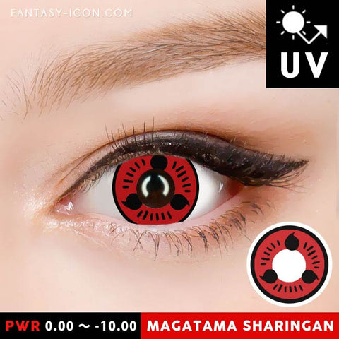 Naruto Magatama Sharingan Contacts For Cosplay