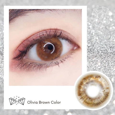 Olivia 7 tone Brown contacts