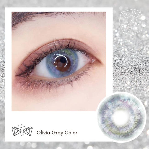 Olivia 7 tone Gray contacts