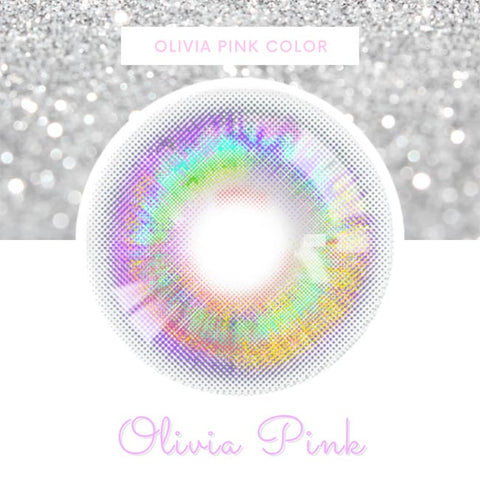 Olivia 7 tone Pink Violet Contact Lenses