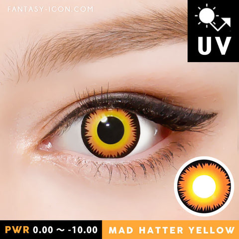 Orange Werewolf Contacts