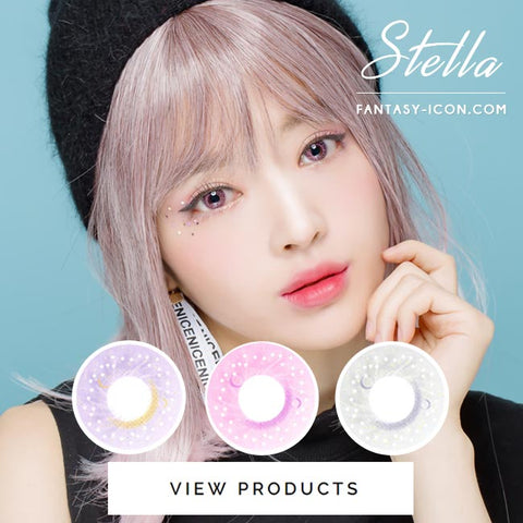 Colored Contact Lenses - Milky Stella Pink