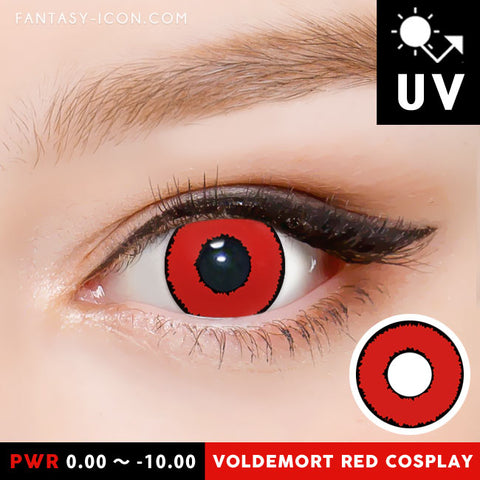 Voldemort Red Contacts Halloween Lenses