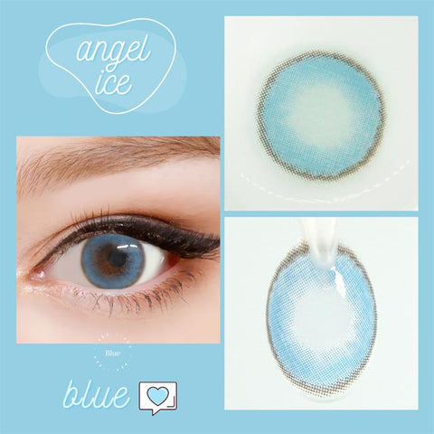 ice Natural blue Colored Contacts
