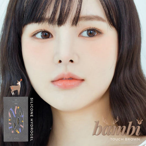 bambi touch GnG brown contacts - monthly