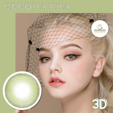Innovision Cleopatra 3D green contacts