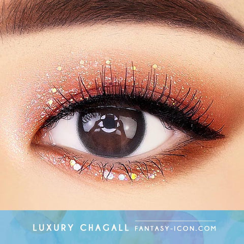 Colored Contacts for Hyperopia Luxury Chagall Black eyes - farsightedness