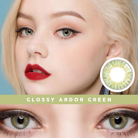 Innovision Glossy ardor Green contacts