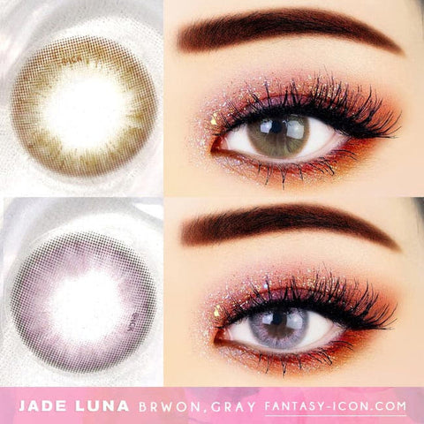 Jade Luna Colored Contacts - Circle Lens