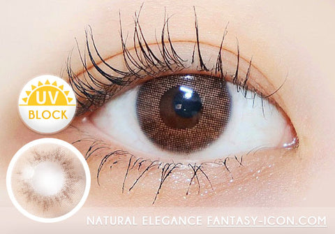 Natural elegance brown contacts