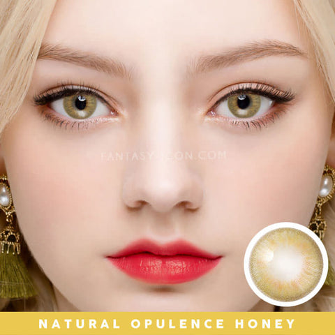 Innovision Natural  Honey Colored Contacts