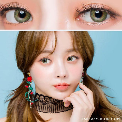 Barbie 3tone green Contacts for Hperopyia