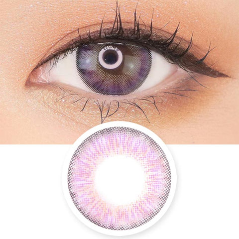 3tone pink violet Contacts for Hperopyia