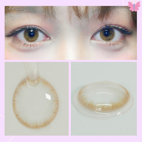 Watercolor Brown Contacts