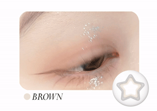 star-contacts-brown