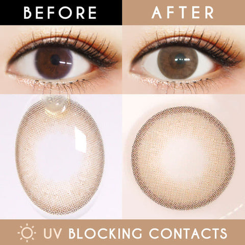 Viva elite brown contact lenses | UV Blocking Natural color lens
