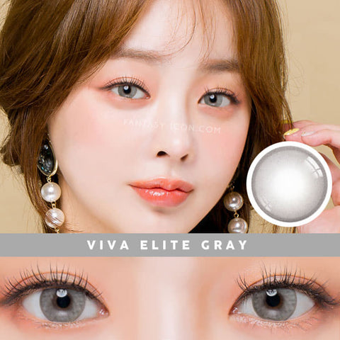 Viva elite Grey colored contact lenses