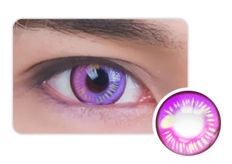 Water Drop Cosplay Violet Contacts EYES DETAIL