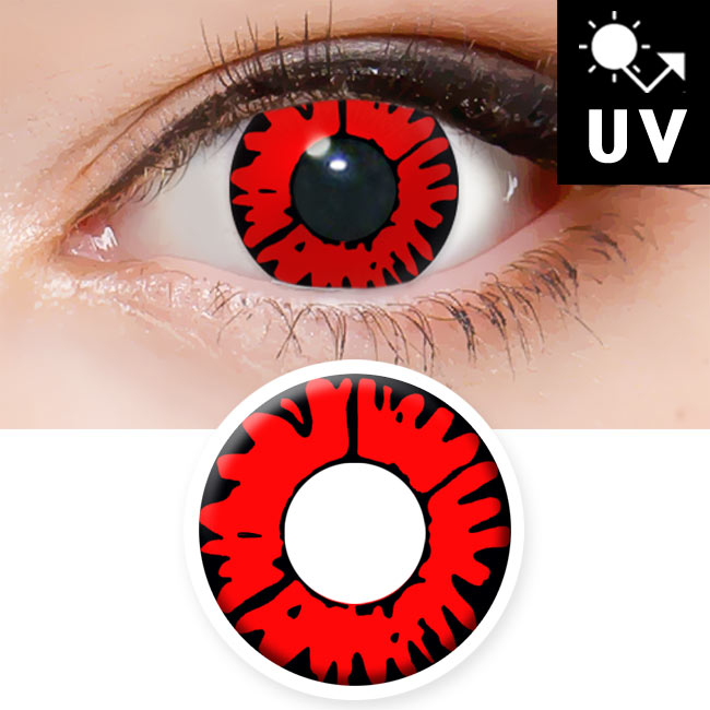 Twilight Volturi Vampire Red Contacts | Halloween Lenses Prescription –  fantasy-icon