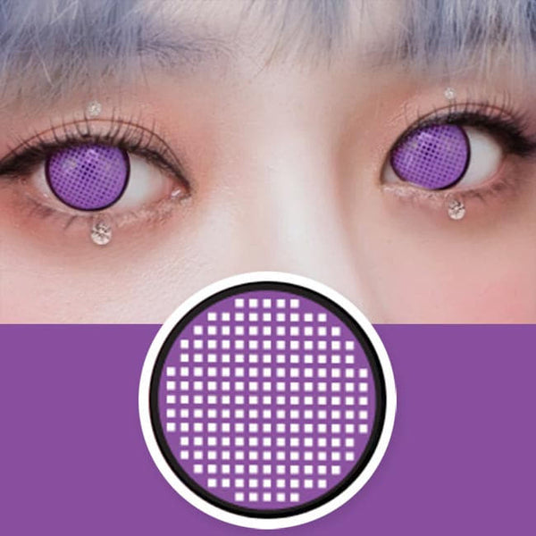 Demon Slayer Kanao Black And Pink Cosplay Contacts – Twinklens