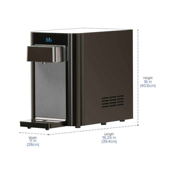 Brio Countertop Self Cleaning Bottleless Water Cooler Water Dispenser