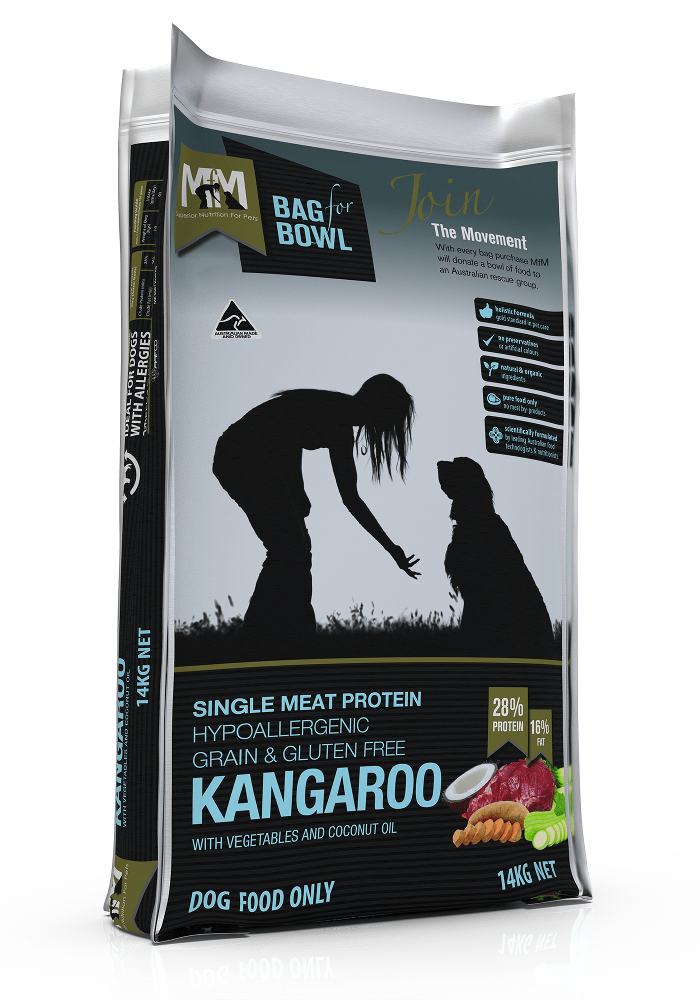 Meals for Mutts Single Protein - Kangaroo – Primal Empire Kennels Australia