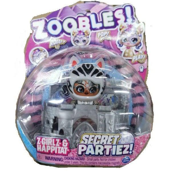 Zoobles Z-Girlz Secret Partiez - gyűjthető játékfigura - többféle