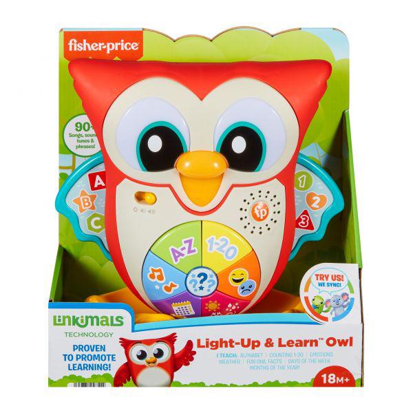 Fisher-Price Linkimals - Bölcs Bagoly-1