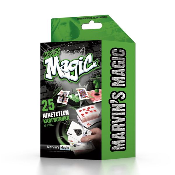 Marvin's Magic – szemfényvesztő mágikus készlet hihetetlen kártyatrükkök