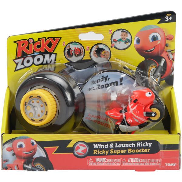 Ricky Zoom tekerős kilövő figurával - Ricky