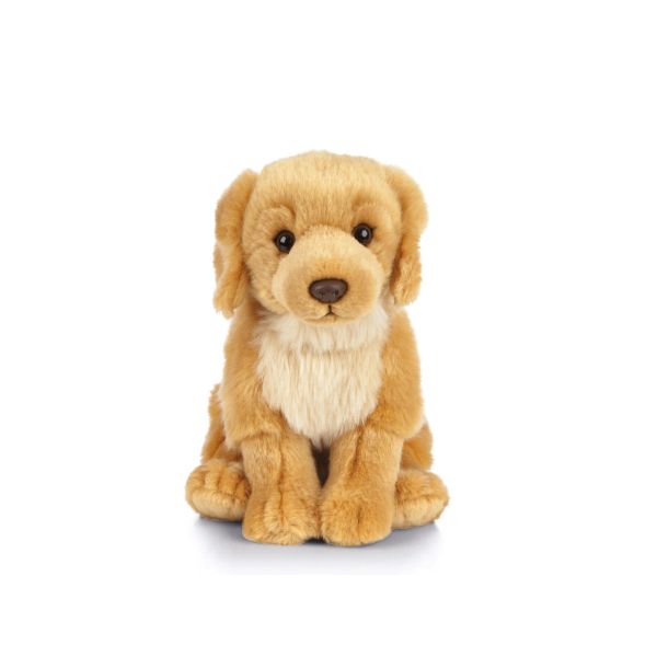 Plüss Golden Retriever - 20 cm-es