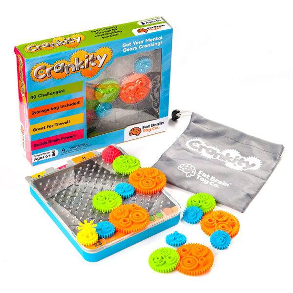 Indítsd be az agyad fogaskerekeit! logikai játék - Fat Brain Toys Crankity