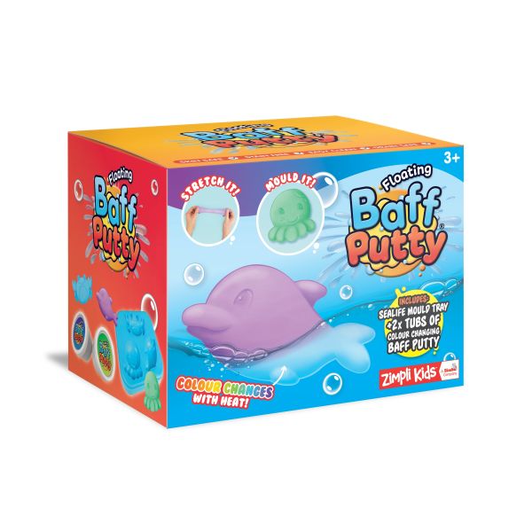 Baff putty színváltós fürdőjáték, 2x8g